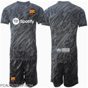 Barcelona Portiere Terza Maglia Bambino 2024-25 Manica Corta (+ Pantaloni corti)